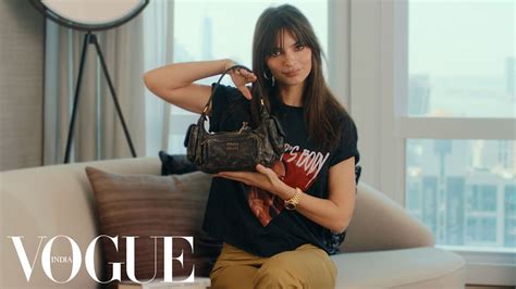 emily ratajkowski miu miu bag|The Many Bags of Emily Ratajkowski .